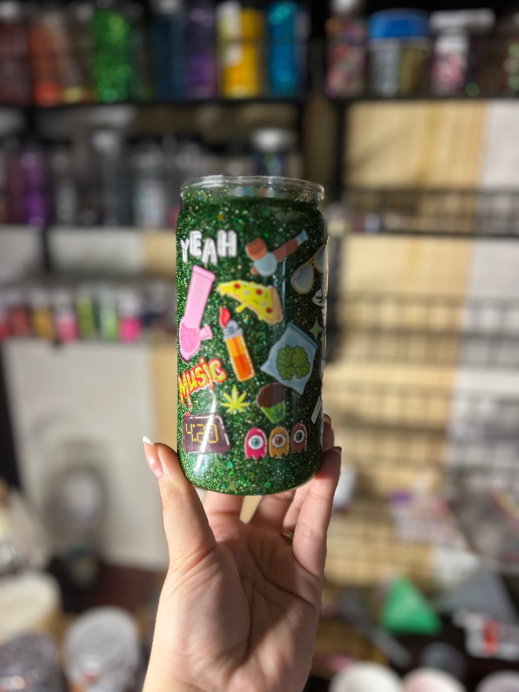16oz- Stay Chill SnowGlobe Tumbler