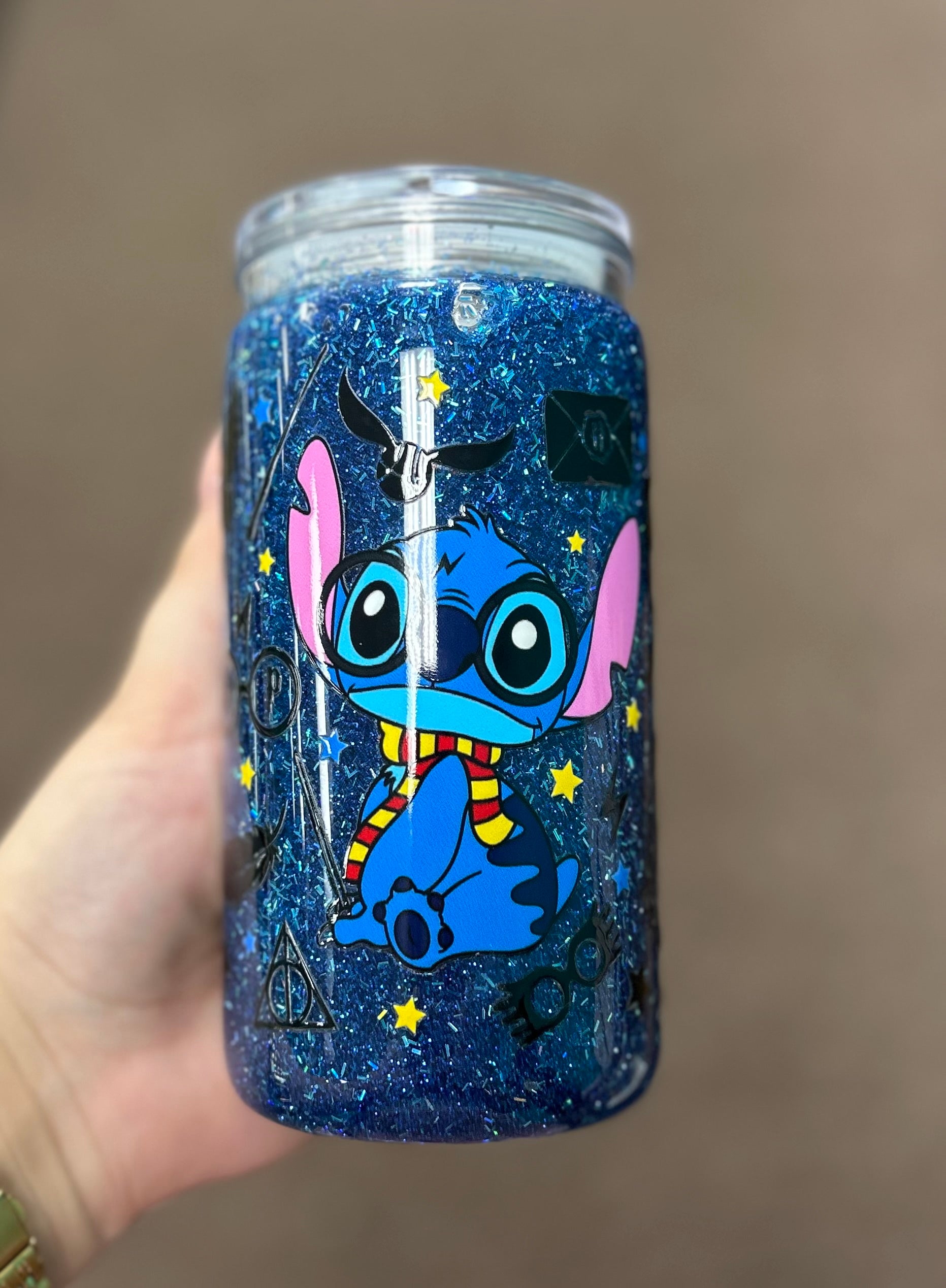 16oz- Harry Potter/Stitch Tumbler