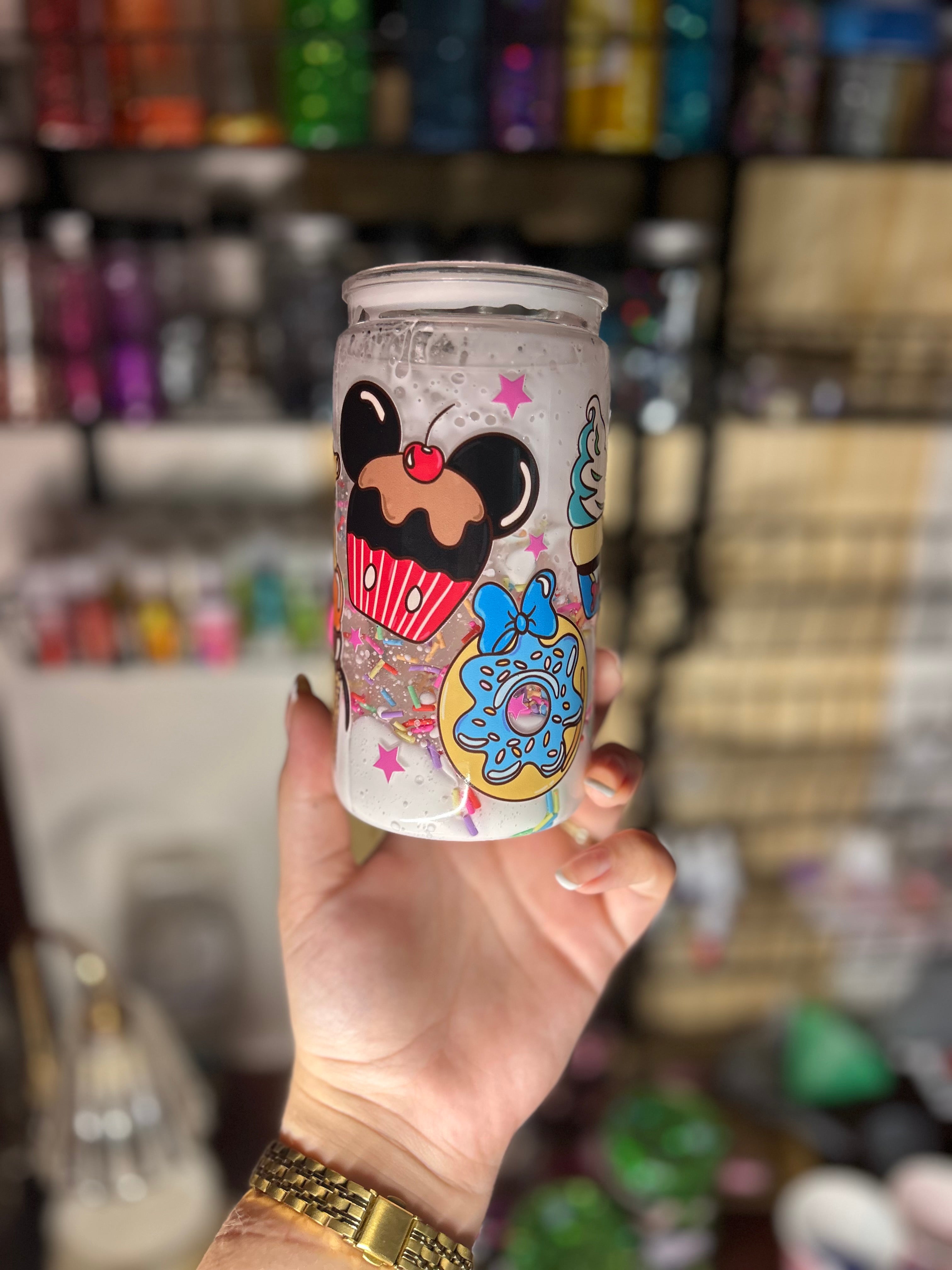16oz- Cake Lava Tumbler w/ Sprinkles