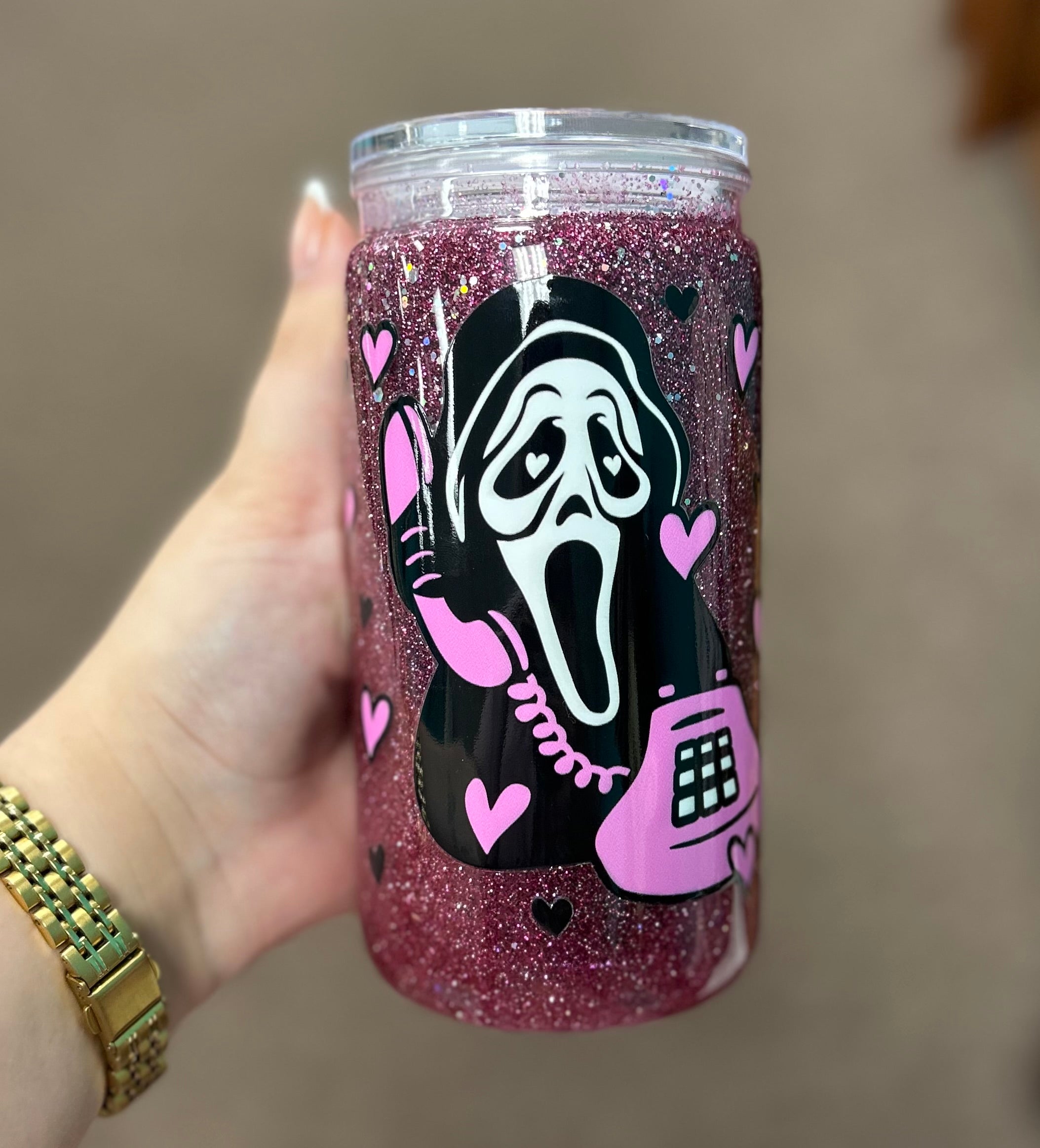 16oz- GhostFace Tumbler