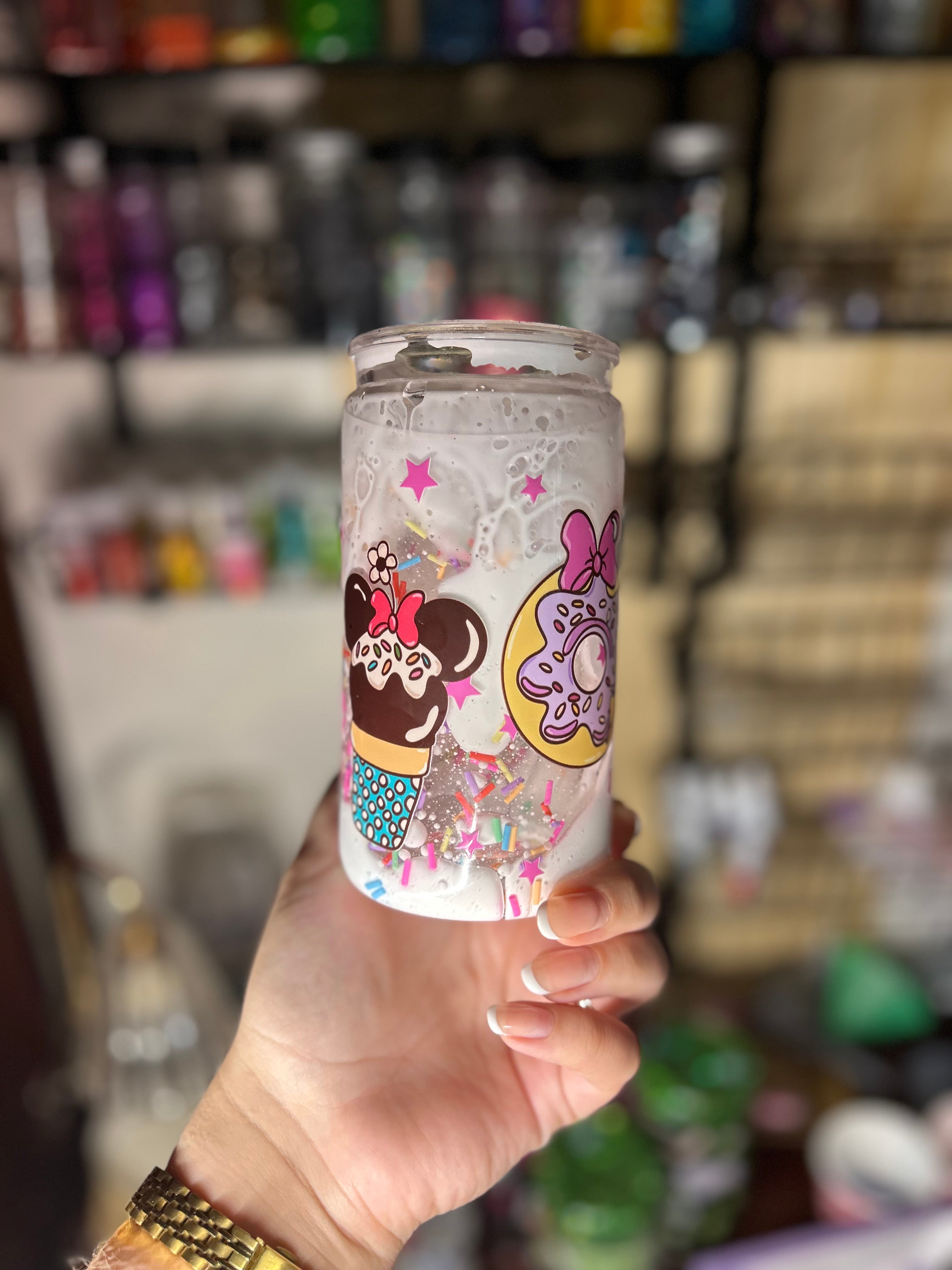 16oz- Cake Lava Tumbler w/ Sprinkles