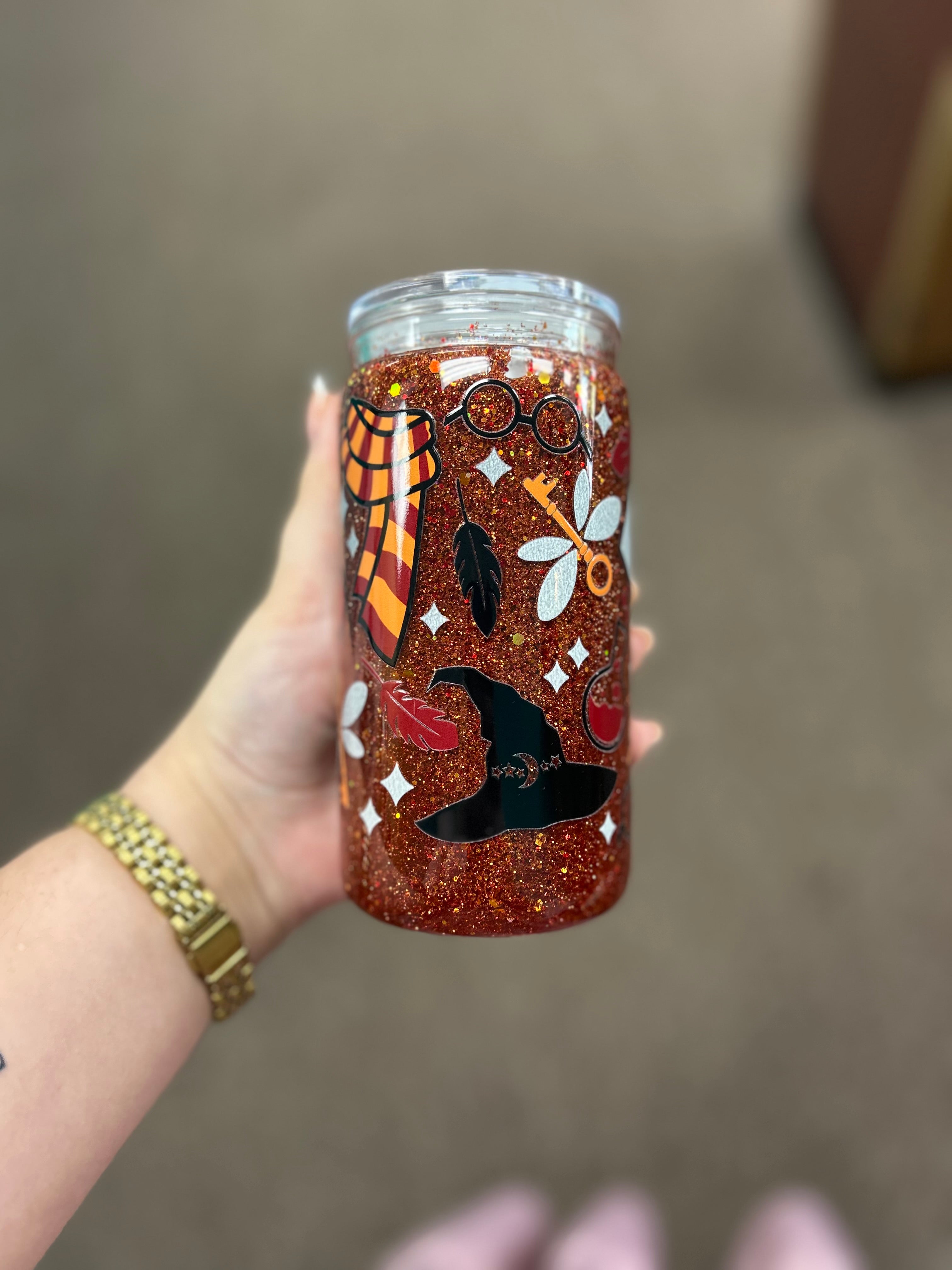 16oz- Harry Potter Griffindor Tumbler
