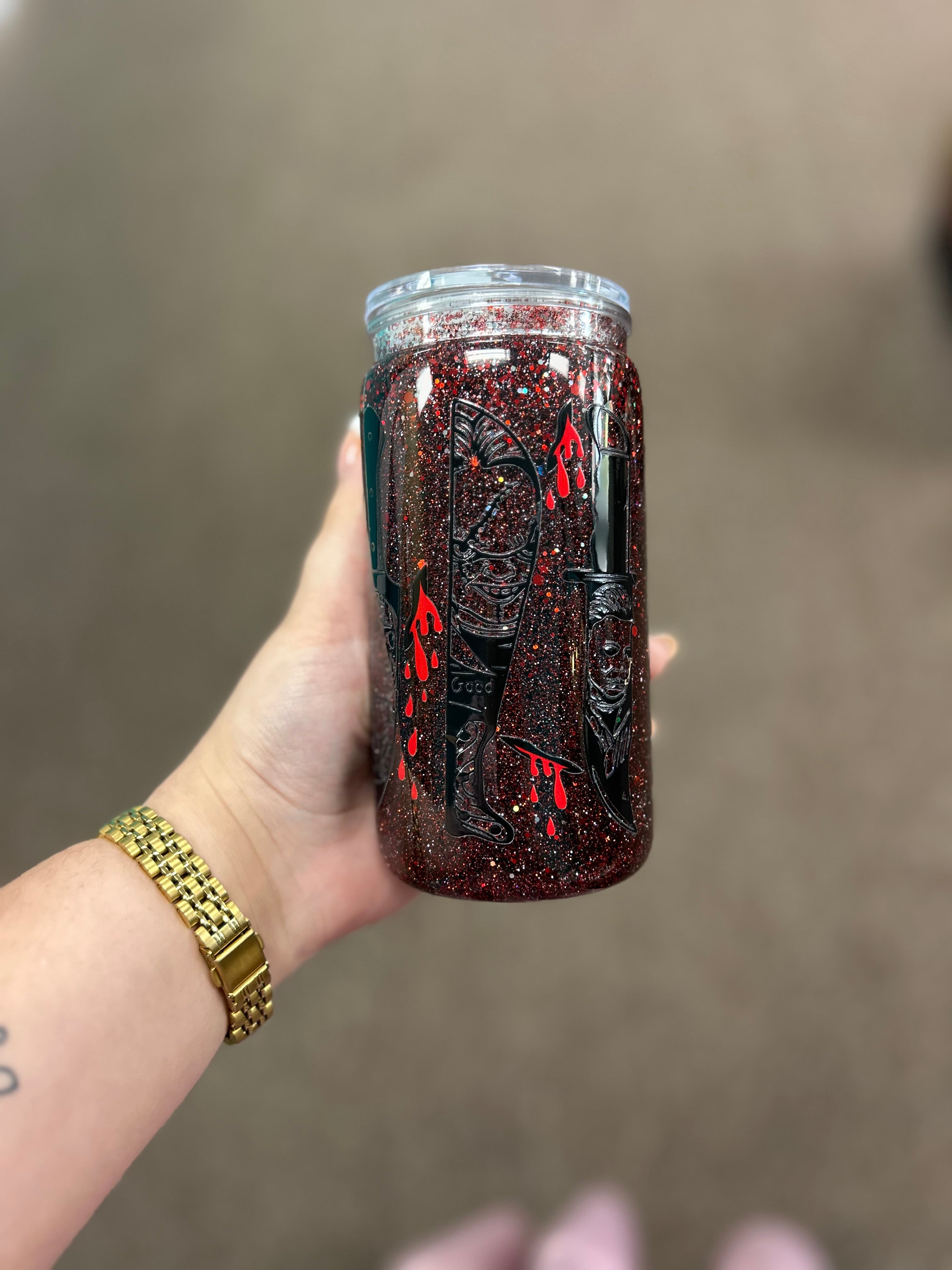 16oz- Horror Tumbler